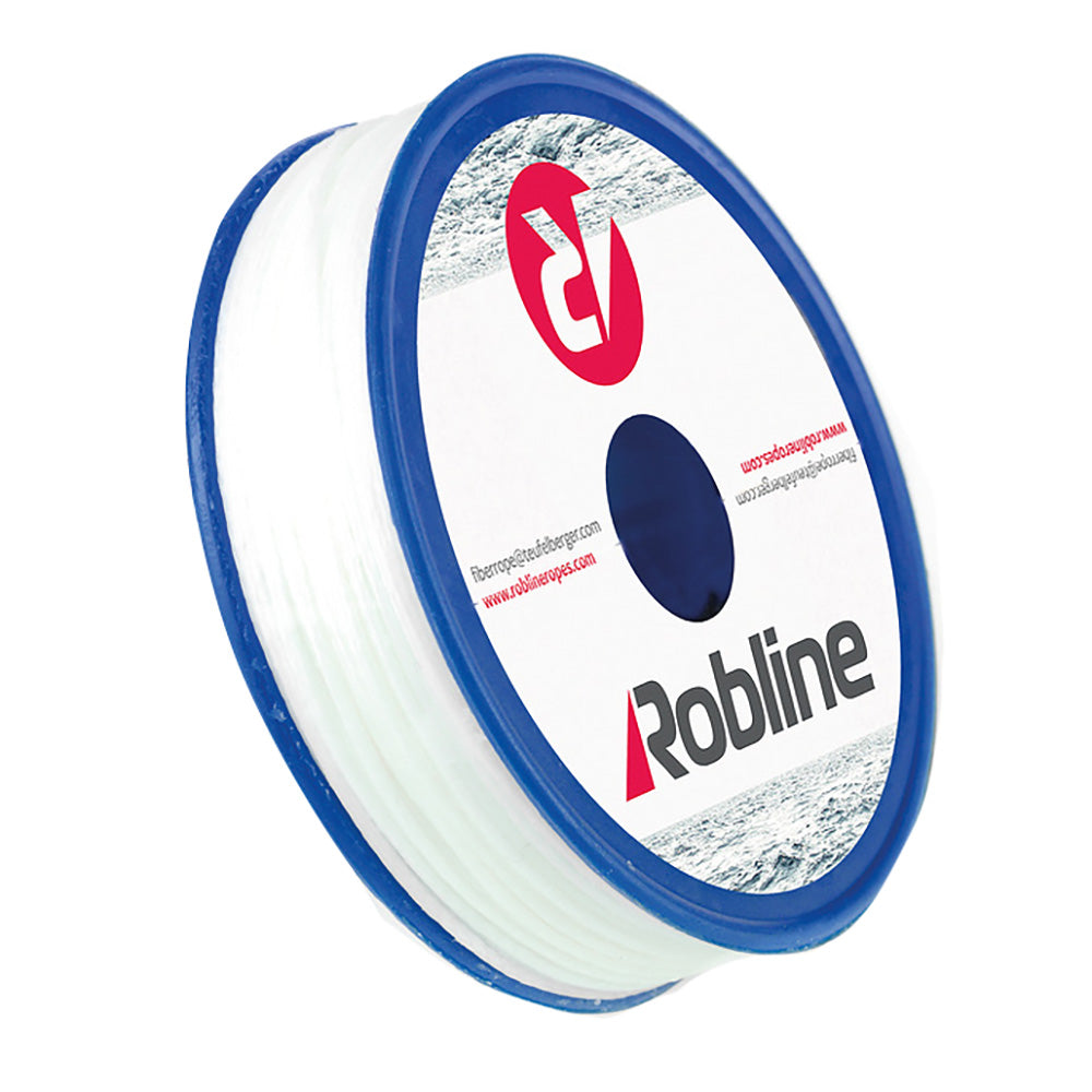 Robline Waxed Polyester Whipping Twine, 1.5mm x 32M, White (TY-15WSP)