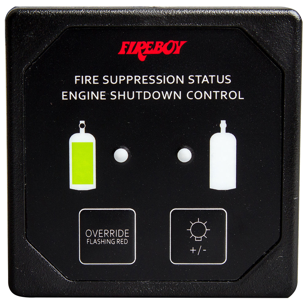 Fireboy-Xintex Deluxe Helm Display, Engine Shutdown System w/Remote Horn