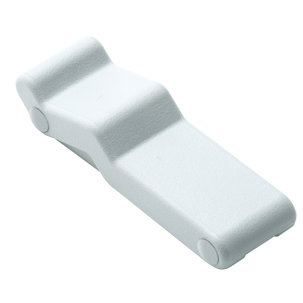 Southco Concealed Soft Draw Latch with Keeper, White Rubber