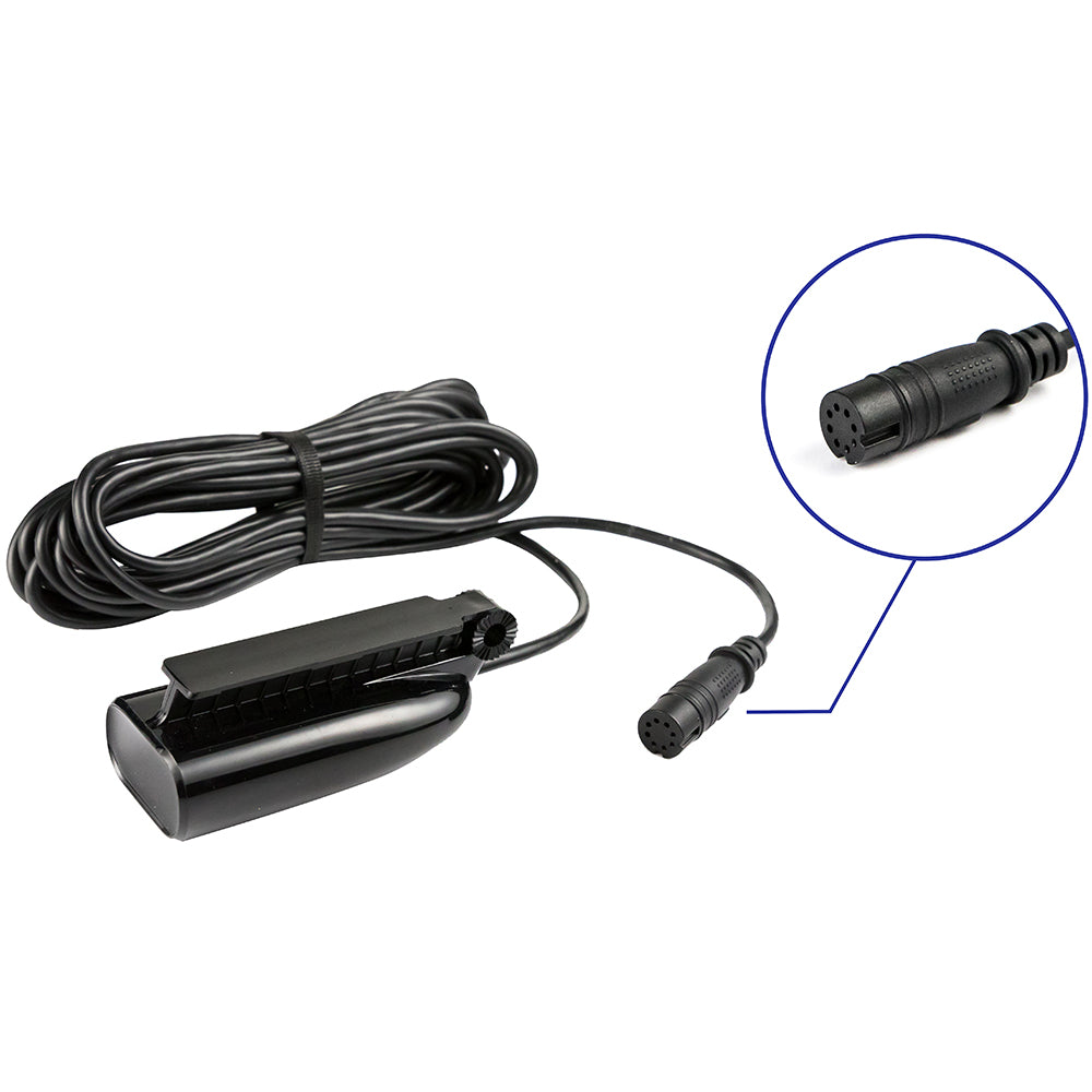 Lowrance SplitShot Skimmer Transom-Mount Transducer, 8-Pin