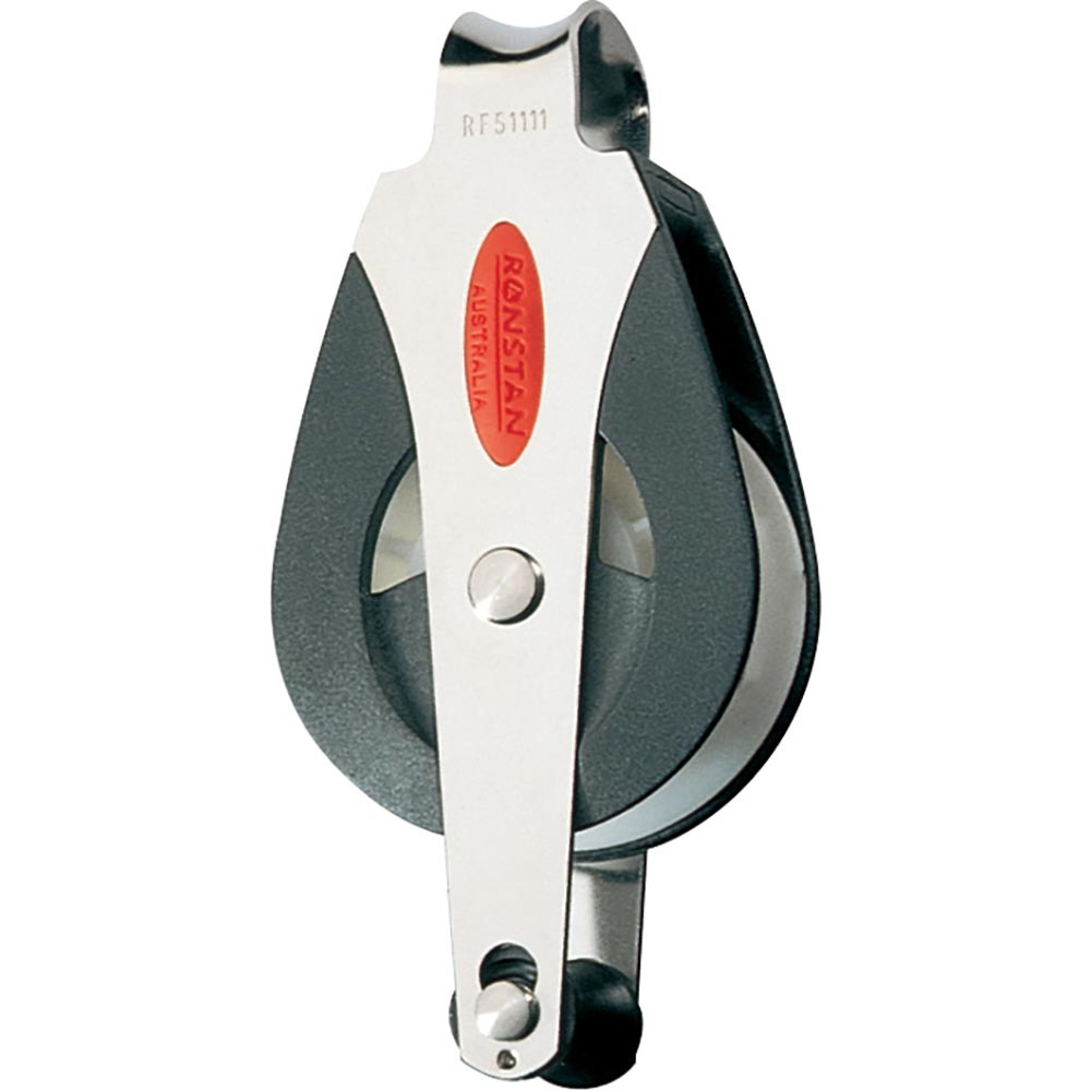 Ronstan Series 50 All Purpose Block, Loop Top with Becket, 50mm Sheave