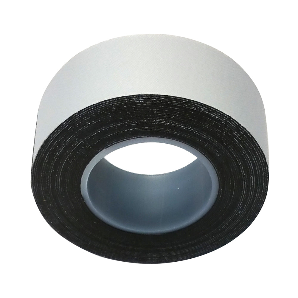 C. Sherman Johnson Rubbaweld Self-Amalgamating Rigging Tape, Black, 1" x 15'