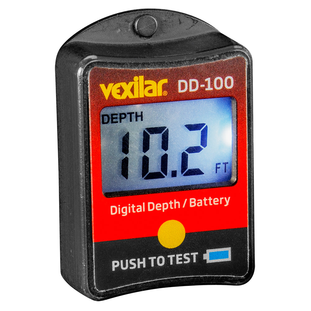 Vexilar DD-100 Digital Depth & Battery Gauge for FL Series Flashers