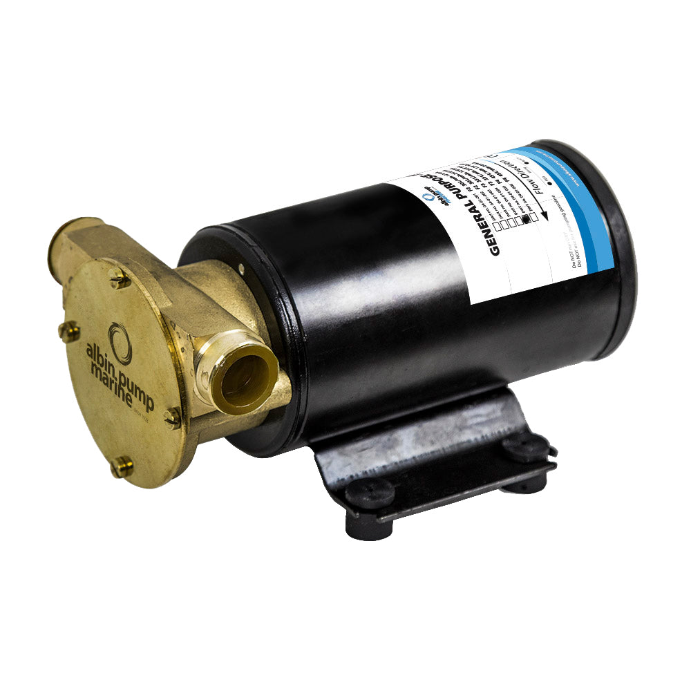 Albin Group Marine General Purpose Pump FIP F4, 24V 12 GPM – CE & ISO Certified