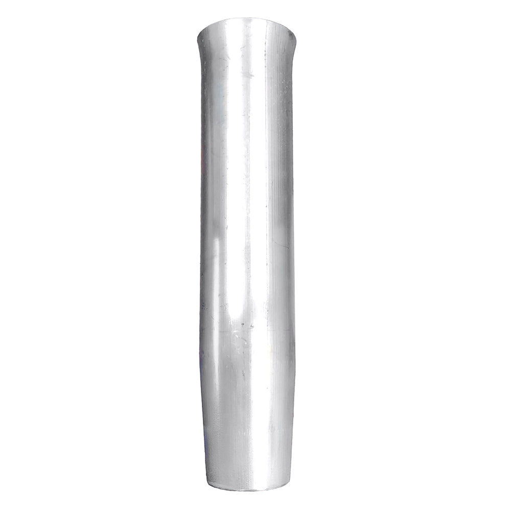 Tigress Weld-On Aluminum Flared Rod Holder, 10-Inch, Mill Finish