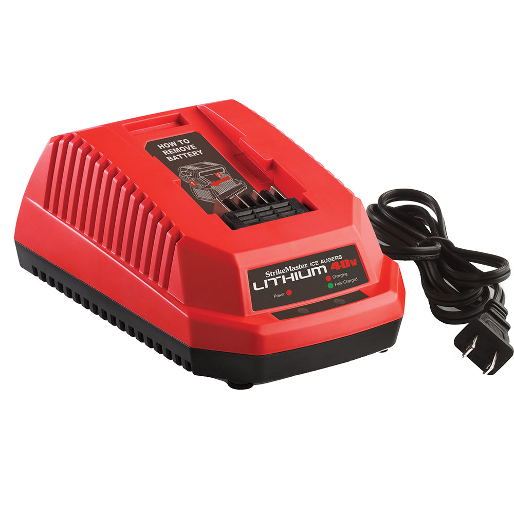 StrikeMaster 40V Lithium Battery Charging Base, 2-Amp