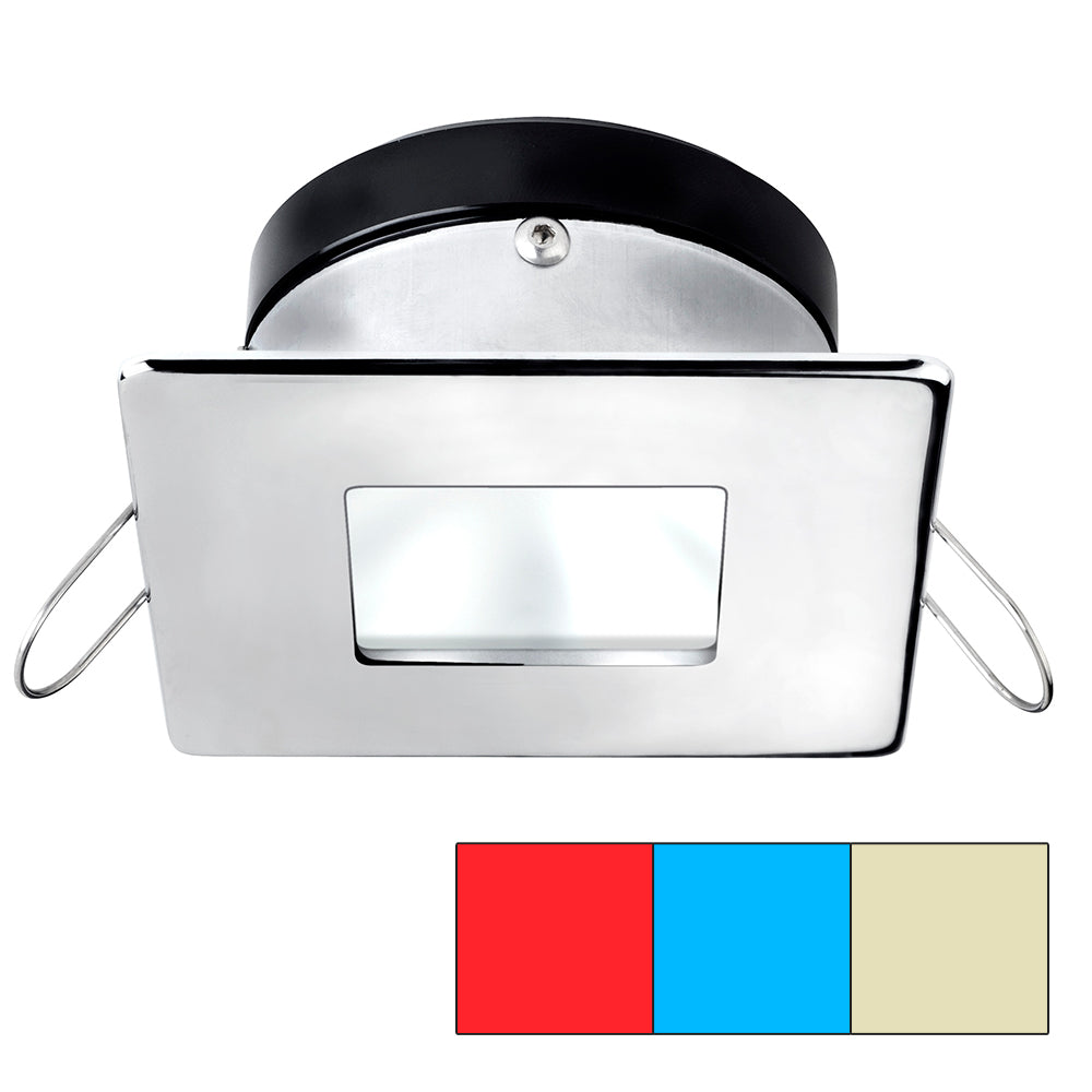 i2Systems Apeiron A1120 Tri-Light Spring-Mount LED Fixture, 1.5 W, Chrome