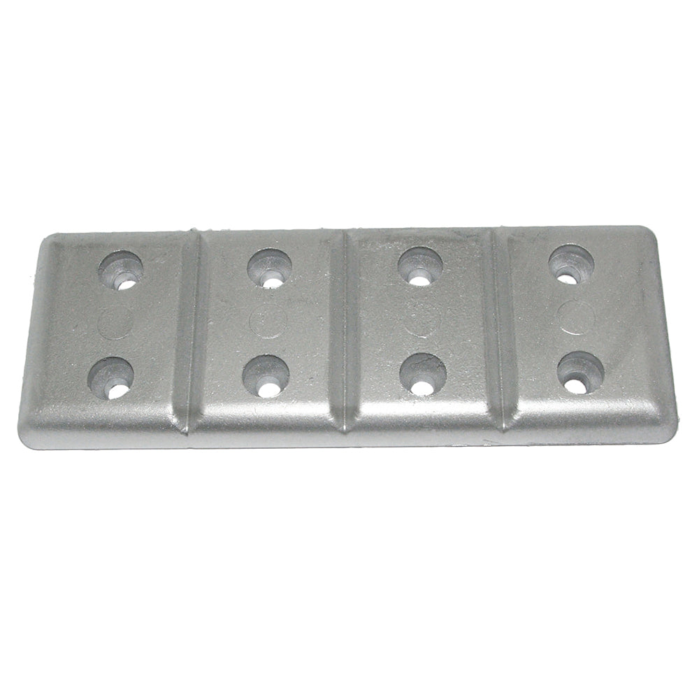 Tecnoseal Magnesium Plate Anode, 7.5 x 2.75 x 0.5 in.