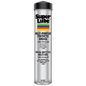 Super Lube Multi-Purpose Synthetic Grease w/Syncolon (PTFE), 3oz Cartridge