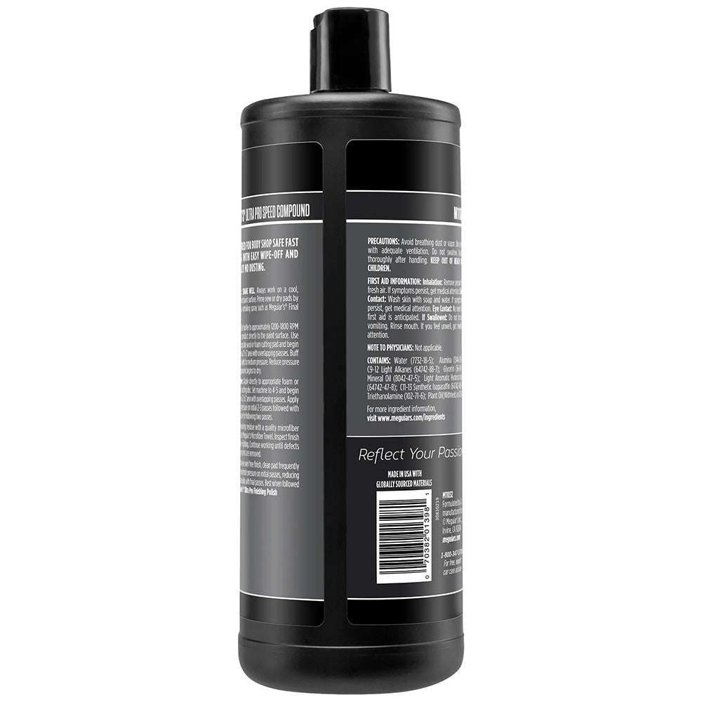 Meguiar's M110 Ultra Pro Speed Compound, Heavy Cut, 32oz