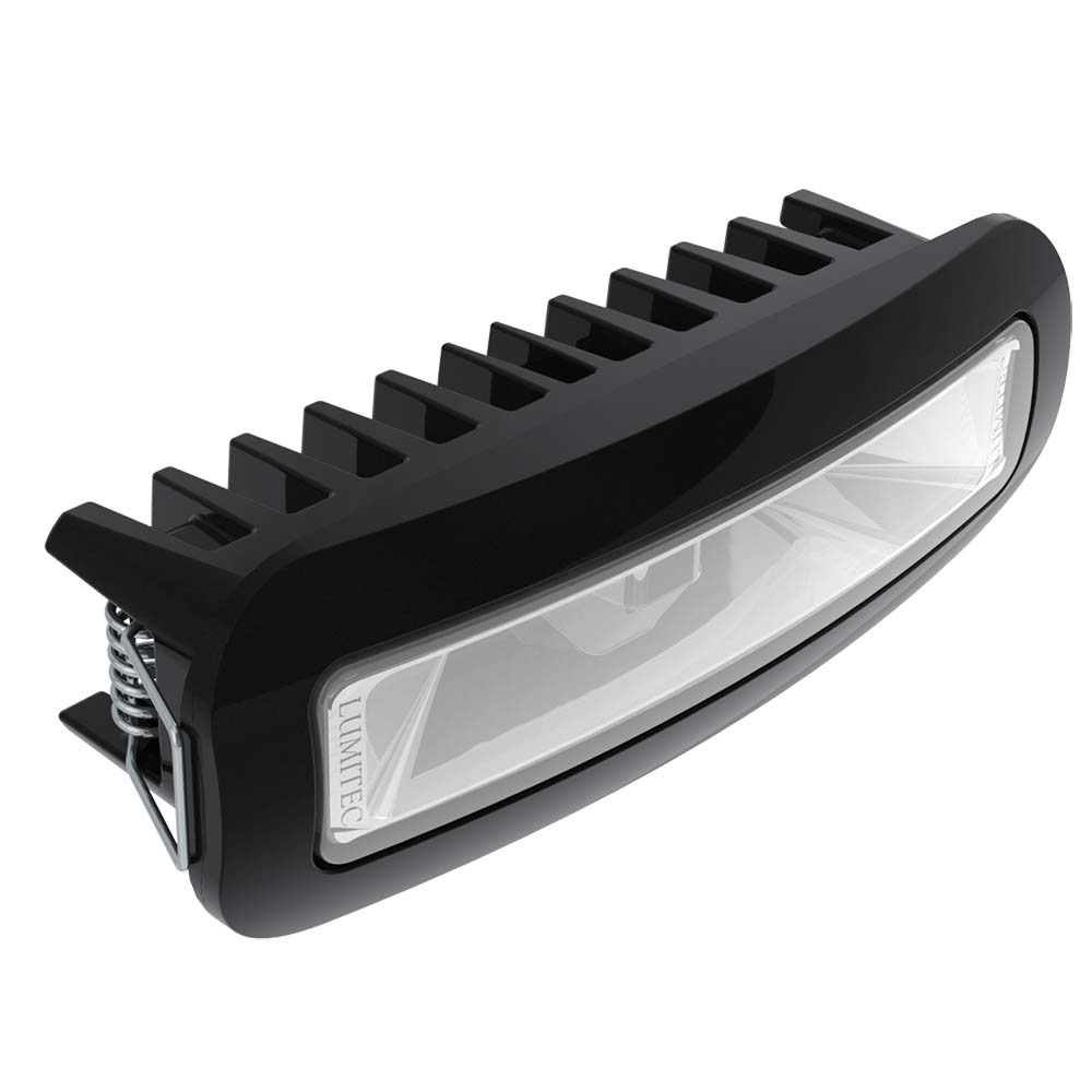 Lumitec 101729 Capri3 Spreader Light, White Dimming, Black Housing, 1200lm
