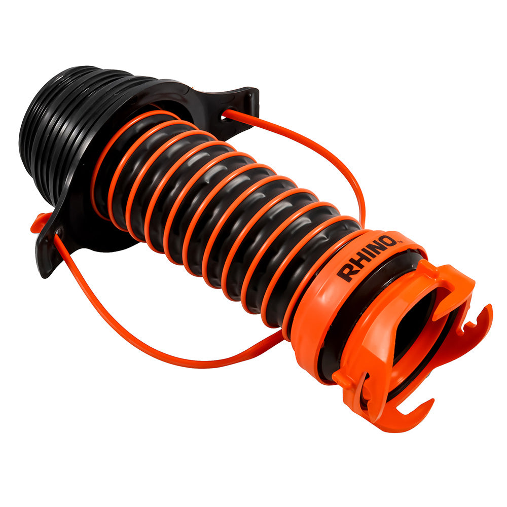 Camco Rhino Flexible 3-in-1 Sewer Hose Seal with RhinoEXTREME Hose