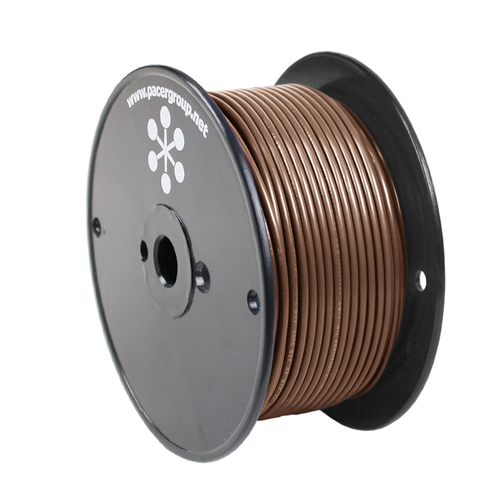 Pacer Brown 12 AWG Marine Primary Wire, 250 ft.