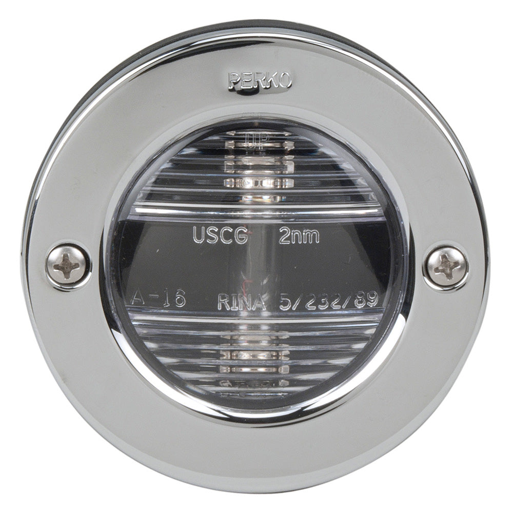Perko Vertical Mount Stern Light, 12VDC, 2-Mile USCG Certified