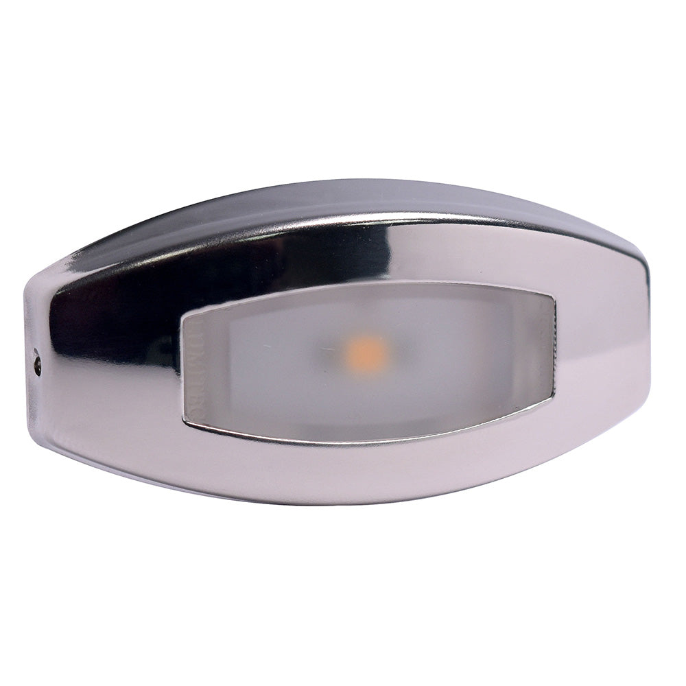 Lumitec Fiji Full-Color Courtesy Light, Polished Stainless, 4-Pack
