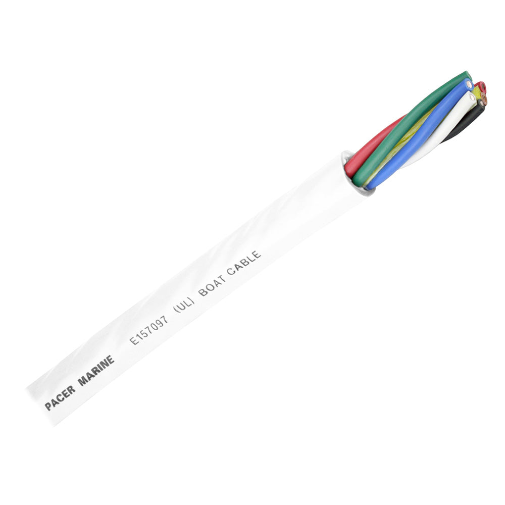 Pacer Round 6 Conductor Marine Cable, 14 AWG, 500 ft. – UL Approved