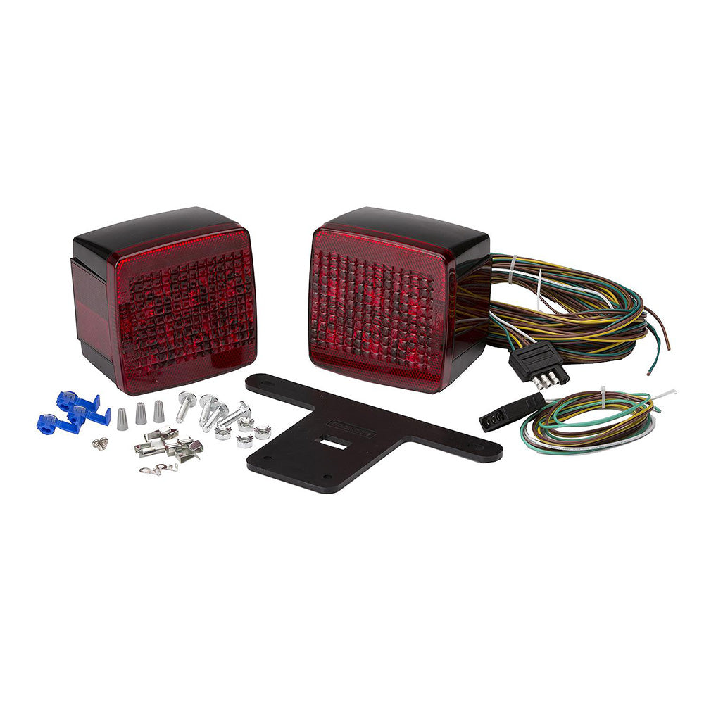Attwood Marine Submersible LED Trailer Light Kit, Multi-Function, 12V DC