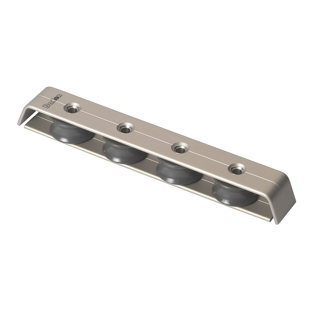 Barton Marine Size 1 Deck Organizer, 4 Sheave - Spectro Anodized Aluminum