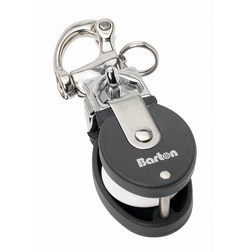 Barton Marine Size 2 Snatch Block, 35mm Sheave, 800kg Break Load