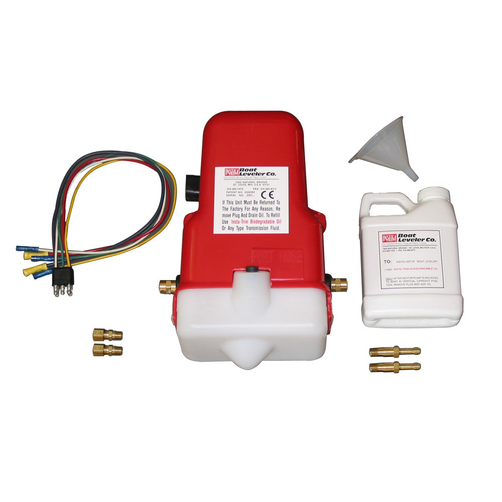 Boat Leveler Co. 12700UNIV Universal Trim Tab Pump, 12VDC