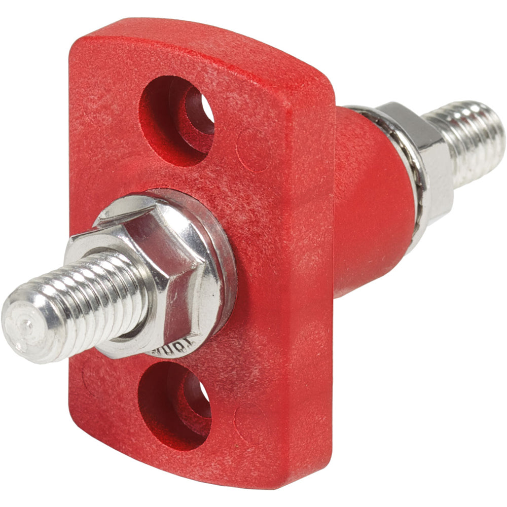 Blue Sea Systems Terminal Feed Through Connector, Red 250A 48V DC IP66
