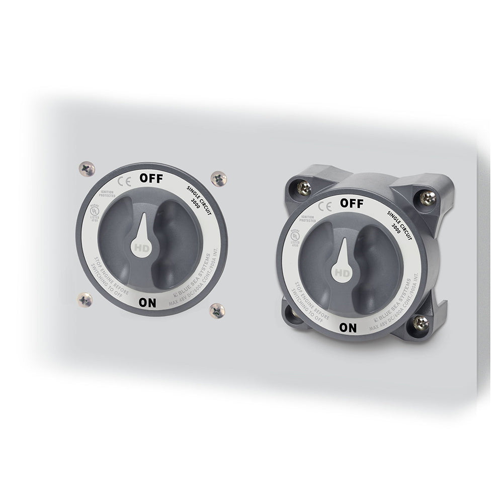 Blue Sea Systems 3003 HD-Series Battery Switch Selector, 4-Position, 700A, AFD