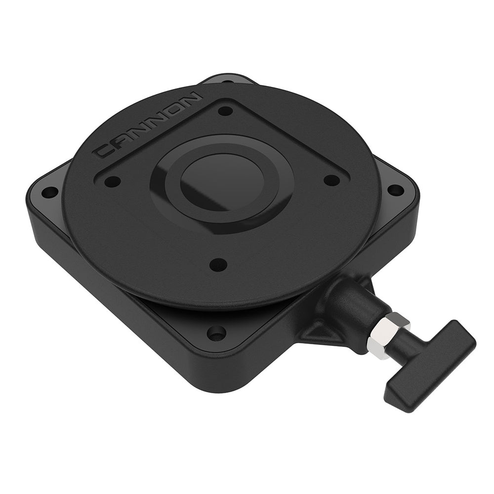 Cannon Low-Profile Swivel Base Mounting System, Heavy-Duty with 6-Point Lock