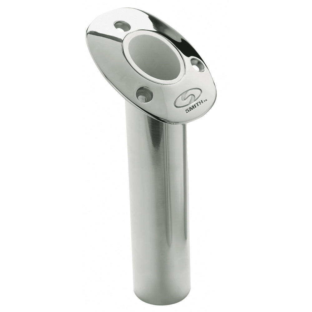 C.E. Smith 70 Series Flush Mount Rod Holder, 30° – 316L Stainless Steel