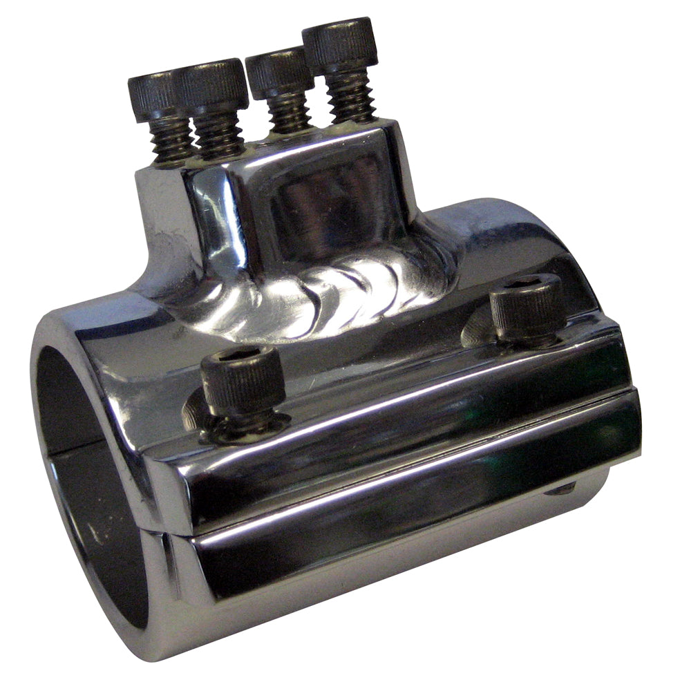 Lee's Tackle Clamp-On Light Bracket, 1.900" Pipe, Silver – Made in USA