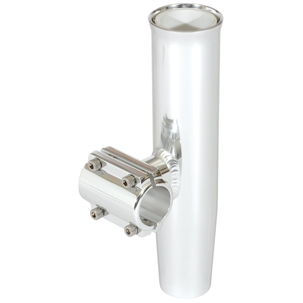 Lee's Tackle Clamp-On Rod Holder, Silver Aluminum for 2-3/8" O.D. Pipe
