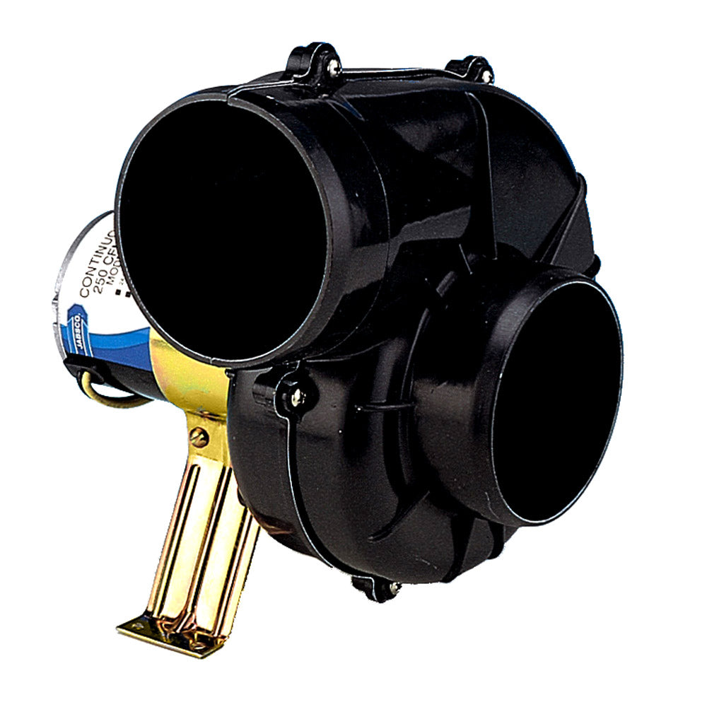Jabsco Heavy Duty Flexmount Blower, 4-Inch, 250 CFM, 115V AC