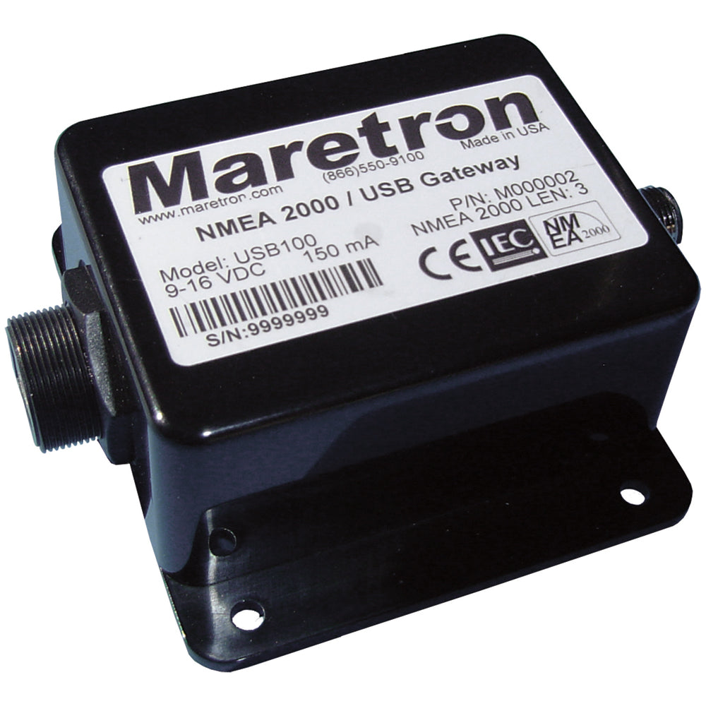 Maretron USB100-01 NMEA 2000 / USB Gateway, IEC 60945 Compliant