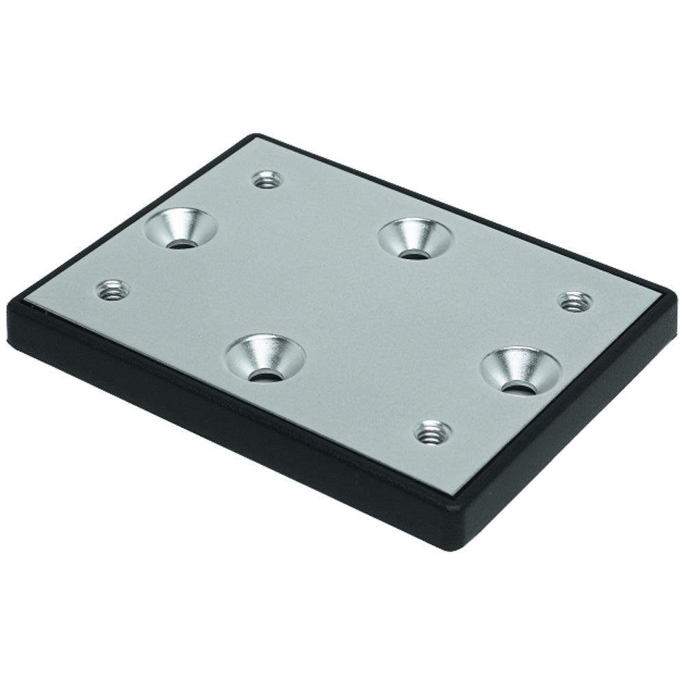 Cannon Rod Holder Deck Mount Plate, 4" x 3" – Track System Compatible