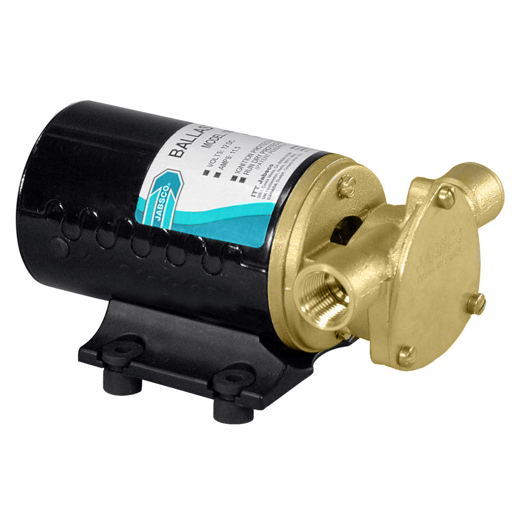 Jabsco Ballast Puppy Pump with Reversing Switch, 12V 9 GPM – Marine Certified