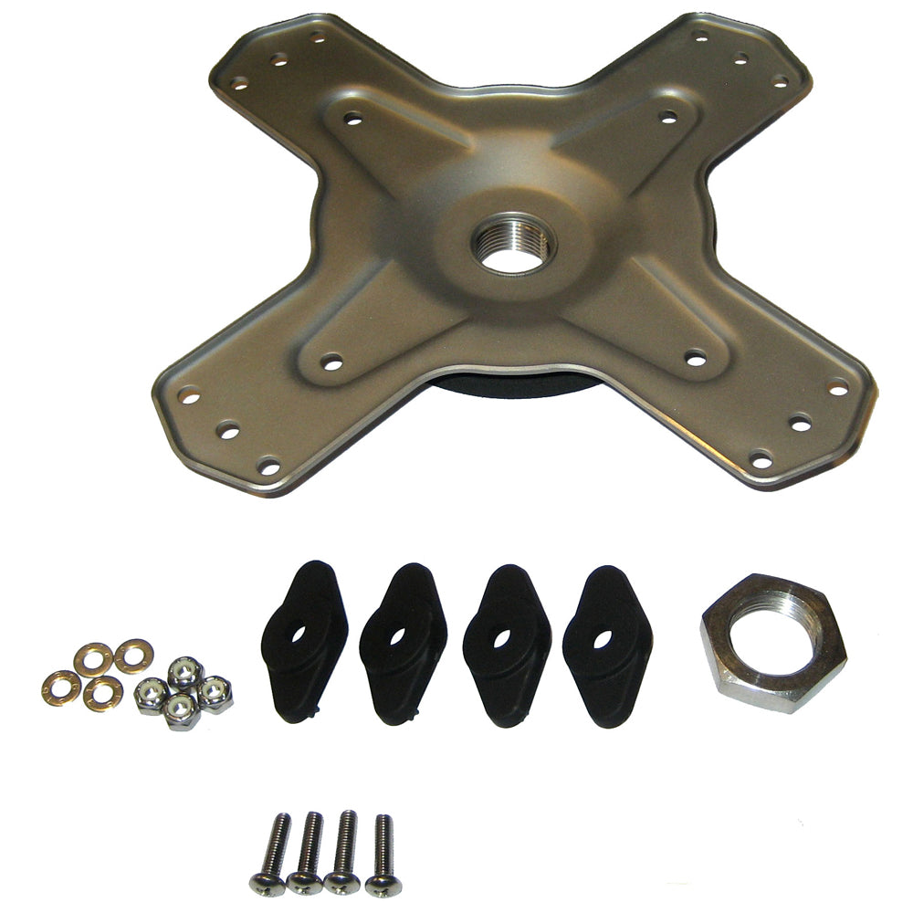 KVH TracNet Coastal & TracVision Mounting Bracket, 1"-14 Thread