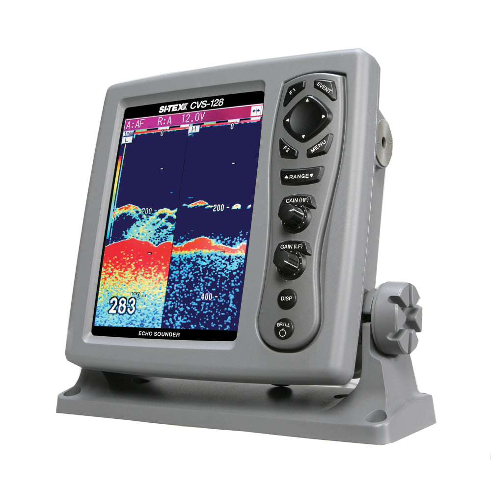 SI-TEX CVS-128 Digital Echo Sounder, 8.4" Color LCD, 1000W Dual-Frequency