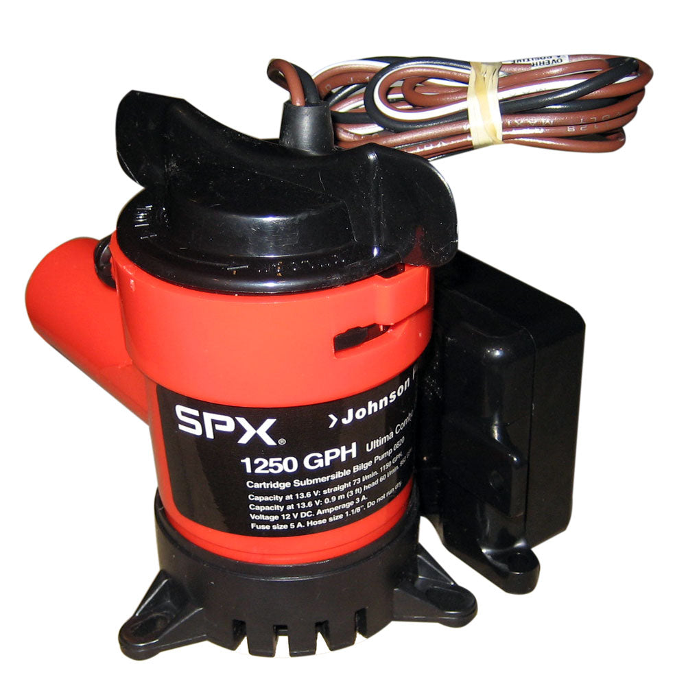 Johnson Pump Ultima Combo Bilge Pump, 1250 GPH, 12V
