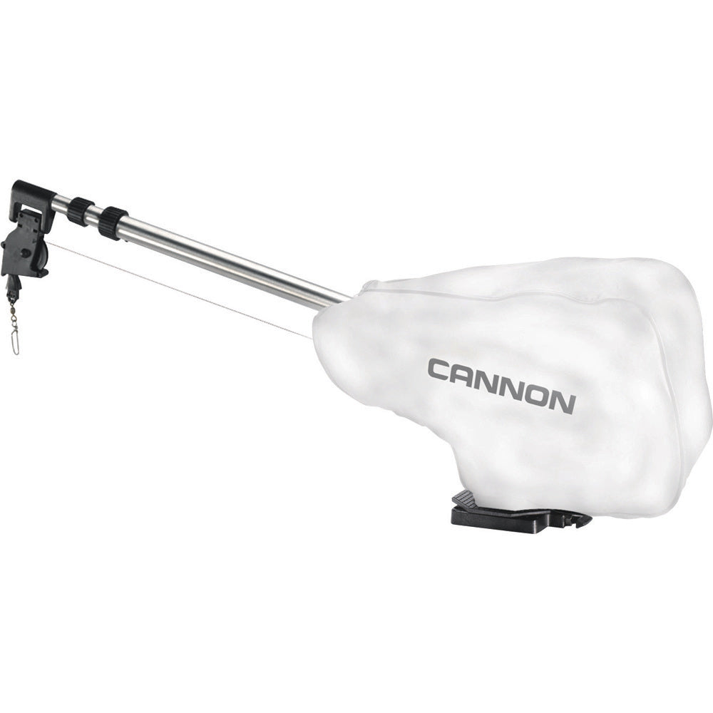 Cannon Downrigger Cover, White – All-Model Compatible