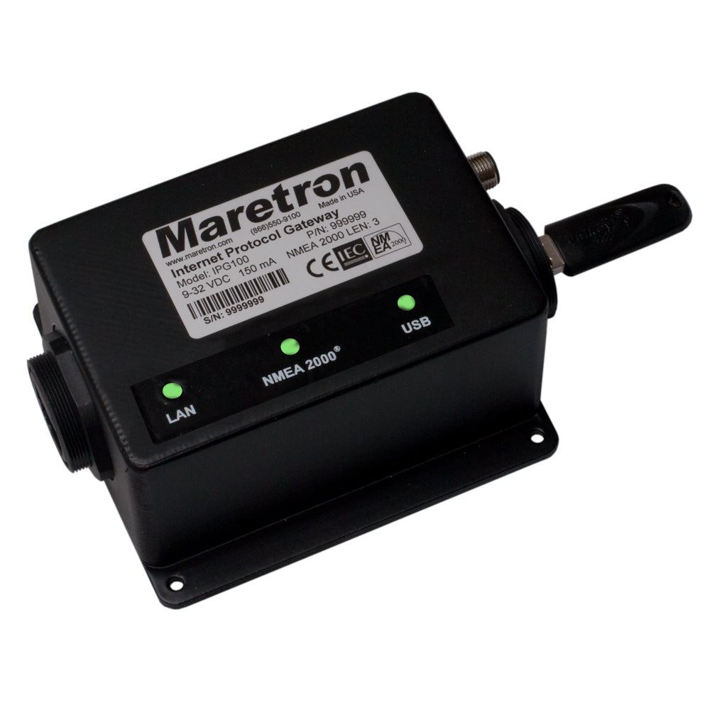 Maretron IPG100 Internet Protocol Gateway – NMEA 2000 Remote Monitoring