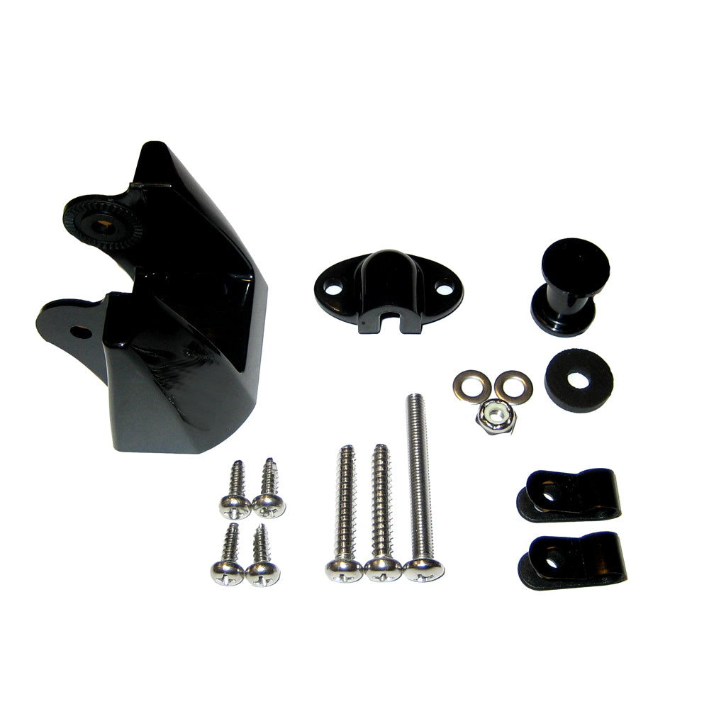 Garmin Replacement Transducer Bracket, Plastic Transom Mount with Depth & Temp