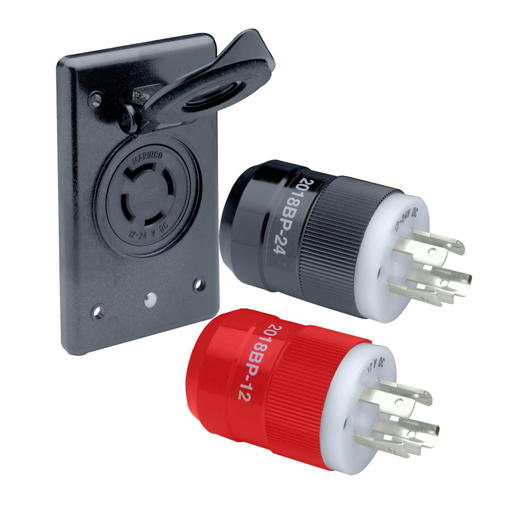 Marinco 2018PKG Trolling Charging System Package, Includes 2018BP-12/24/MB