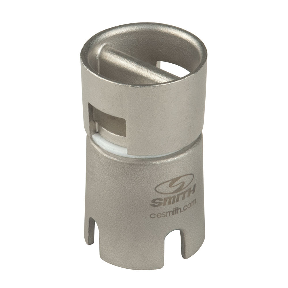 C.E. Smith Drop-In Swivel Adapter for Rod Holders, 316L Stainless Steel