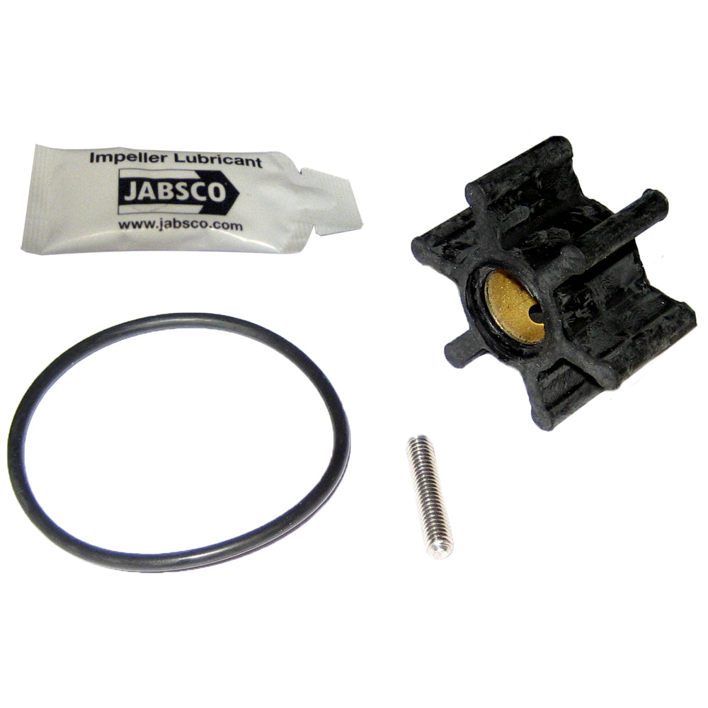 Jabsco Neoprene Impeller Kit, 6-Blade – for Marine Cooling & Bilge Pumps