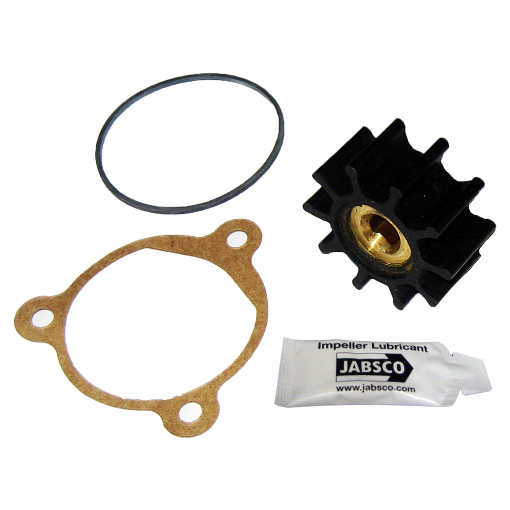 Jabsco 9200-0023-P Replacement Nitrile Impeller Kit, 10-Blade Single Flat Drive