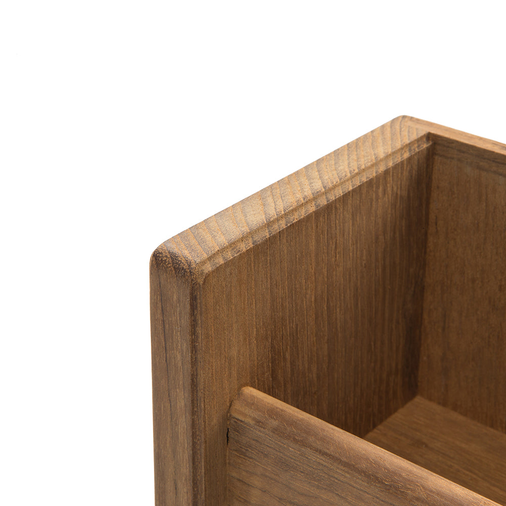 Whitecap Teak Mini Hold-All Rack, Marine-Grade Teak