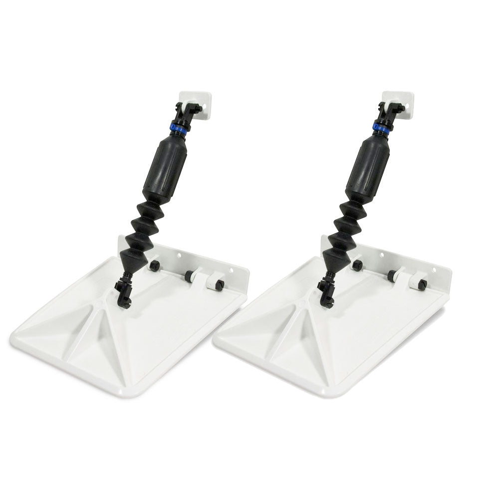 Nauticus Smart Tabs SX 9.5" x 10" - f/13-15'; Boat w/30 - 40HP - White