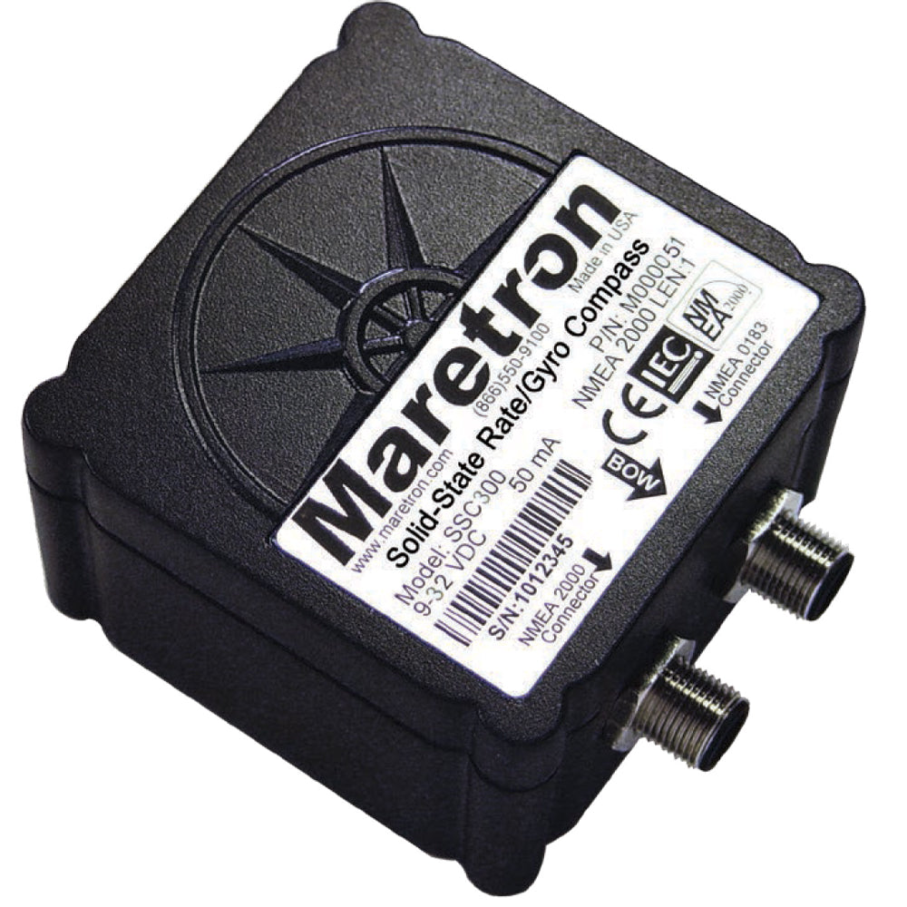 Maretron SSC300 Solid-State Rate/Gyro Compass, NMEA 2000, IP67