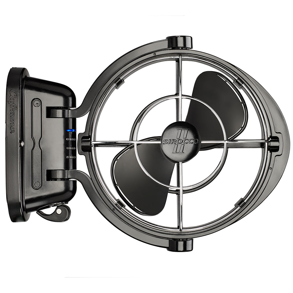 SEEKR by Caframo Sirocco II 7" Gimbal Fan, 3-Speed, 12-24V - Made in Canada