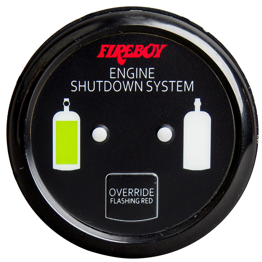 Fireboy-Xintex Deluxe Round Helm Display - Engine Shutdown System