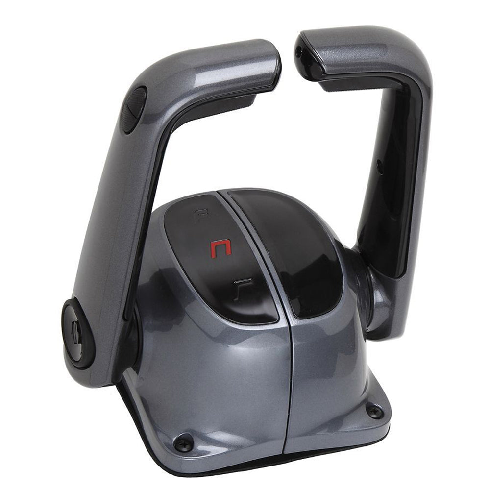 Uflex USA Twin Lever Top Mount Control, w/Neutral Lock & Trim Switch, Black